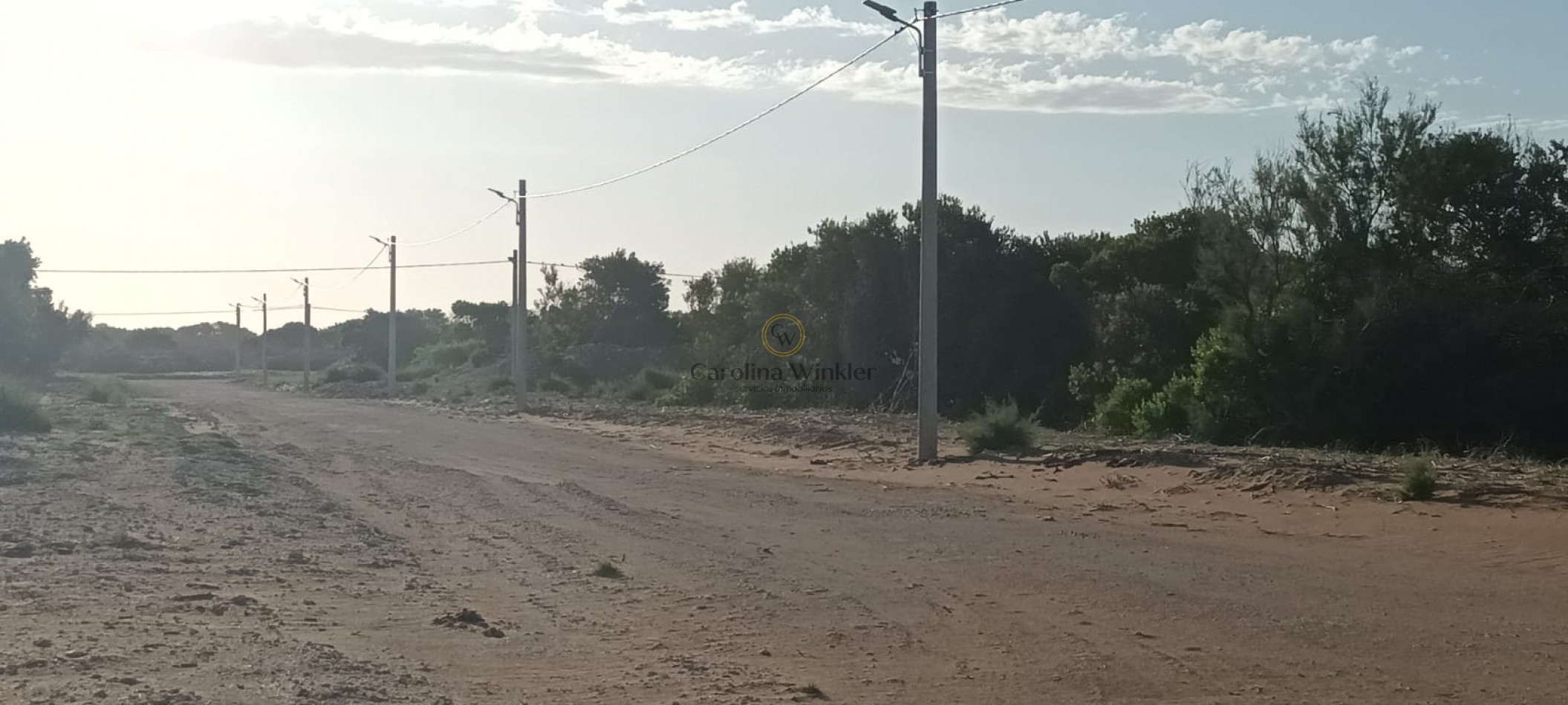 Loteo cerca de Dunamar.