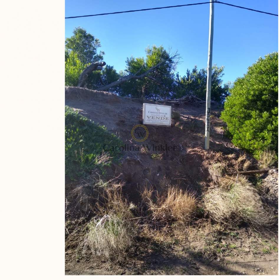 Lote con vista al mar