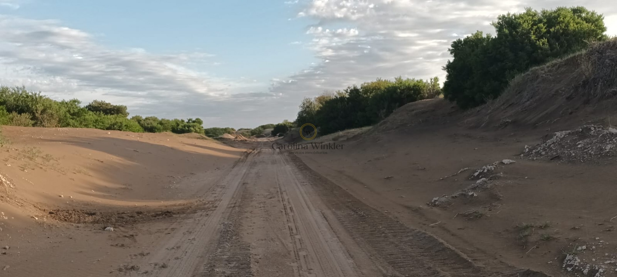 Loteo cerca de Dunamar.