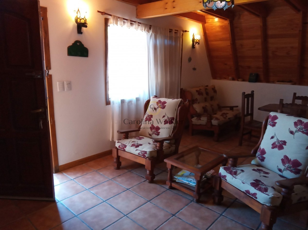 ALQUILER CASA ALPINA A METROS DEL MAR